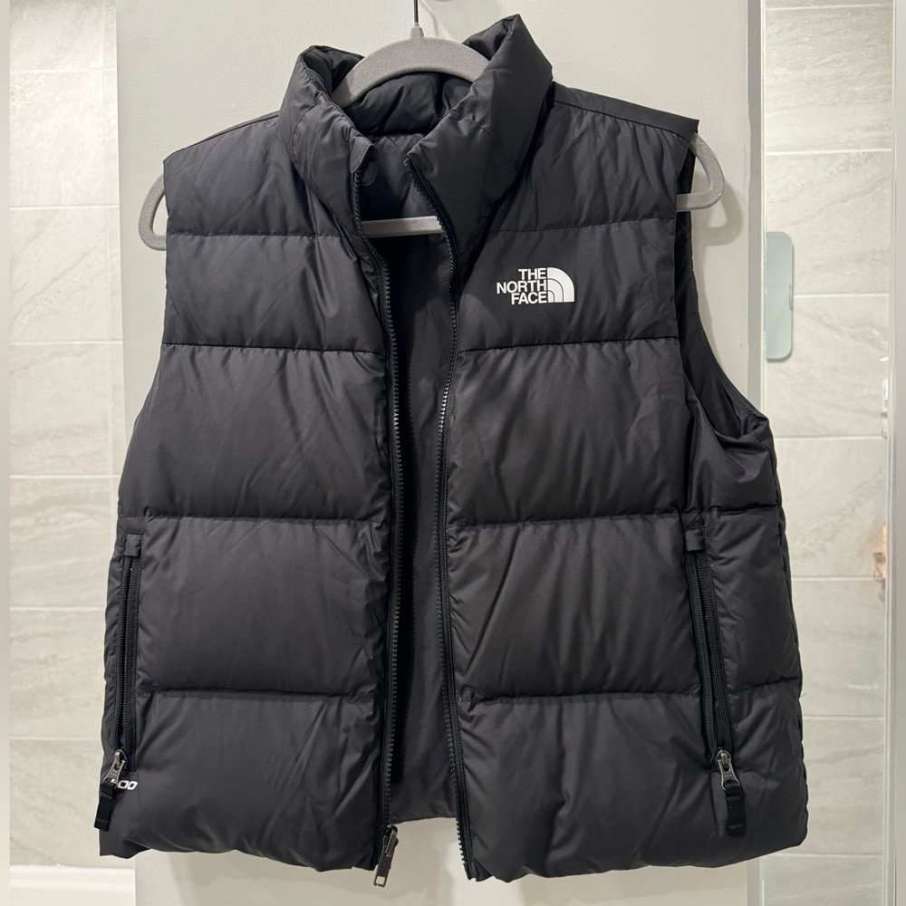 North Face Down Reversible Hooded Vest